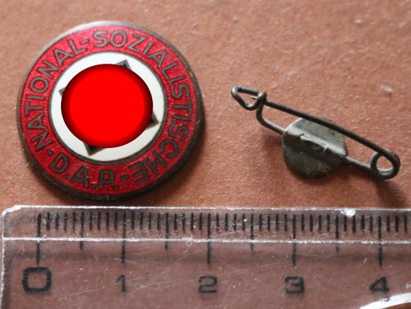 frühes Parteiabzeichen NSDAP Hersteller 78 Paulmann & Crone-Lüdenscheid